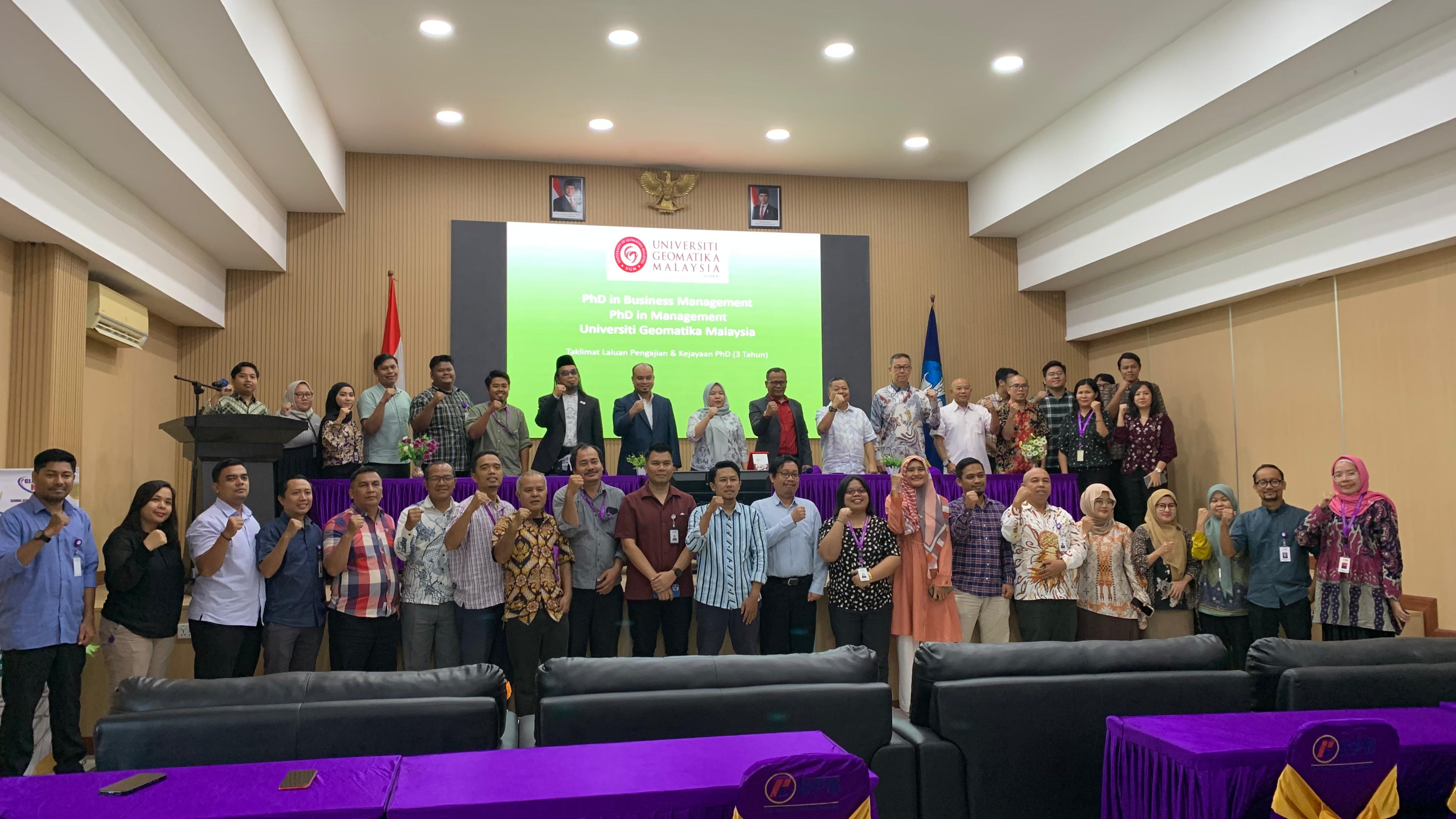 APPEKNAS Perkuat SDM Nasional melalui Kerja Sama Program Doktoral Internasional Bersama Universitas Geomatika Malaysia dan Universitas Putra Batam