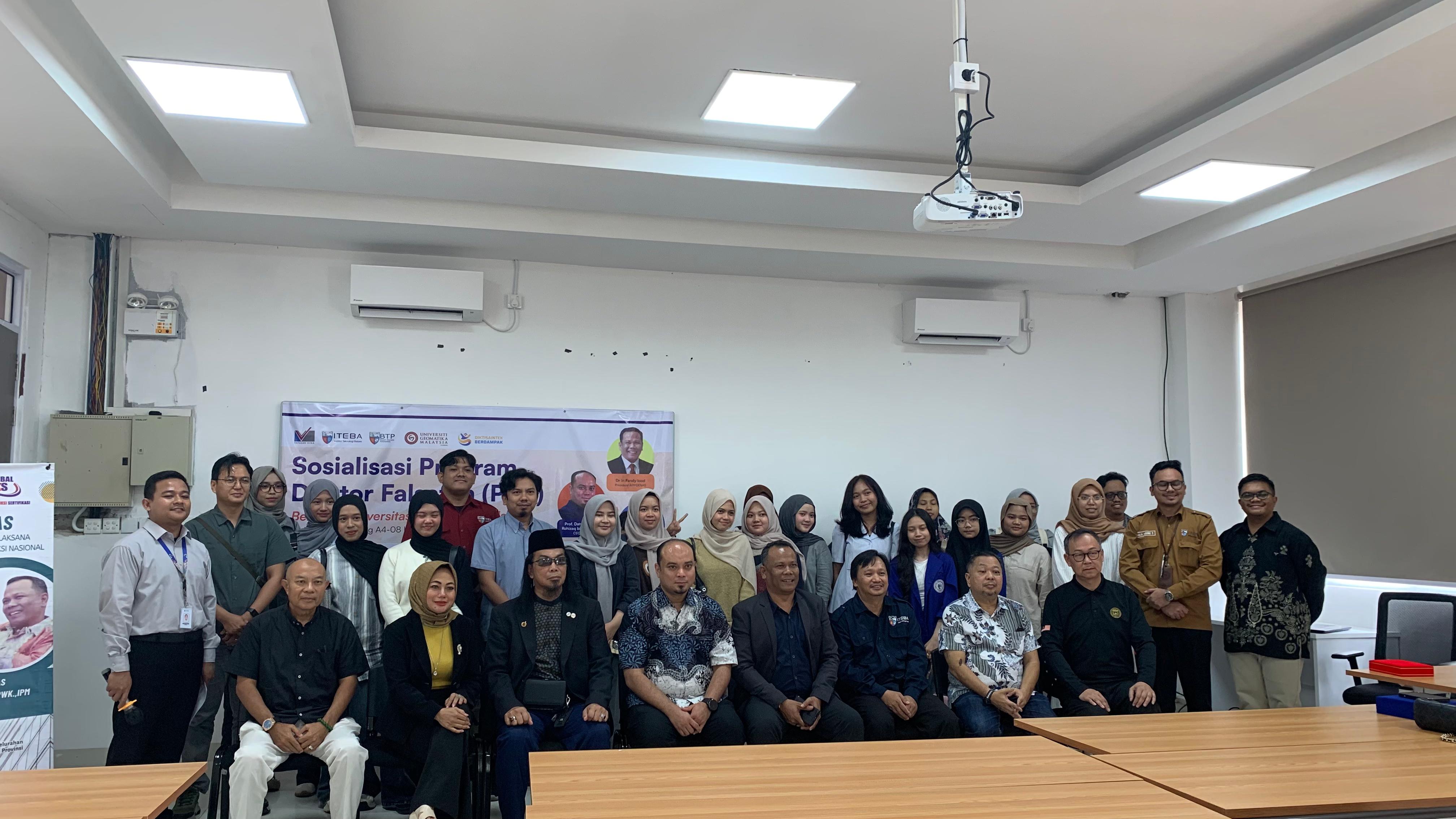 APPEKNAS Bersama MPPM Malaysia dan Universiti Geomatika Malaysia Kunjungi ITEBA, Bahas Program Doktoral dan Kerja Sama Pendidikan